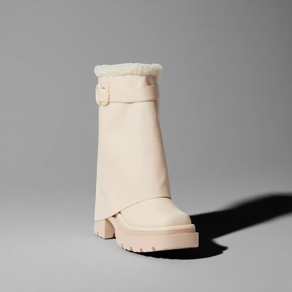 NIB Circus NY By Sam Edelman Vanilla Noah Lined Lug Sole Boot - Picture 3 of 6